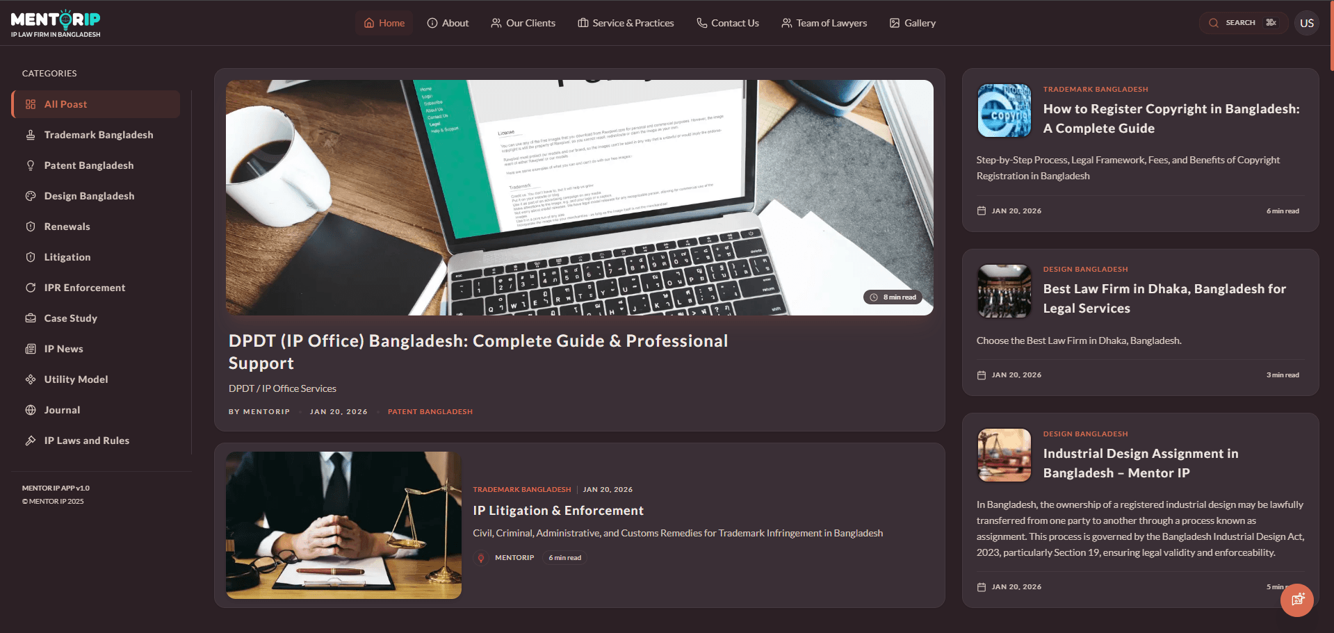 MentorIP — Global IP Law Firm
